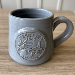 Chimney Rock Light Blue / Glazed Coffee Mug