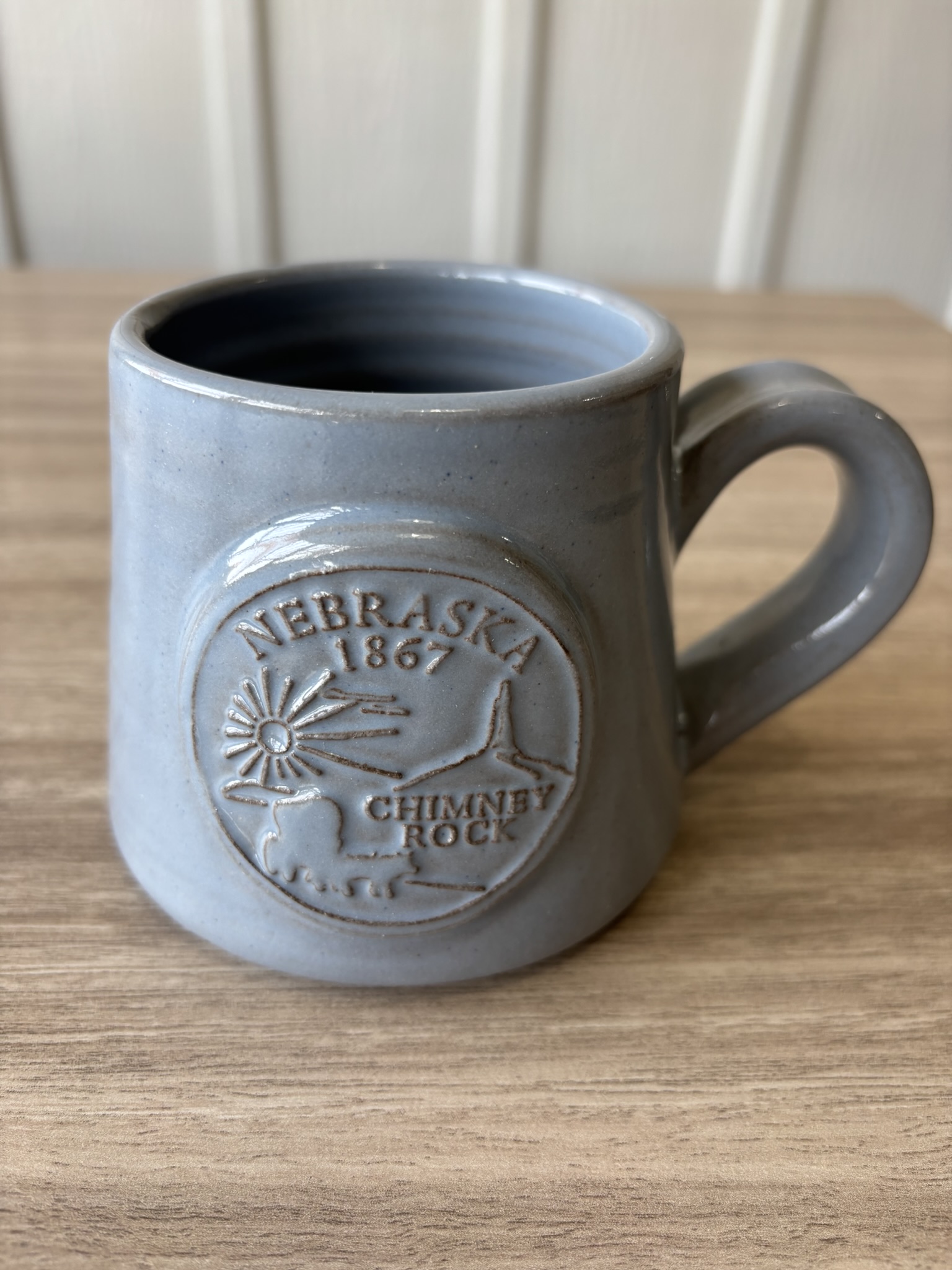Chimney Rock Light Blue / Glazed Coffee Mug